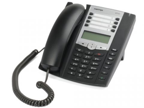 Aastra 6730i VoIP Telefoon voor 6 lijnen + power adapter