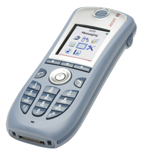 Ascom i62 Messenger Voice over WiFi handset