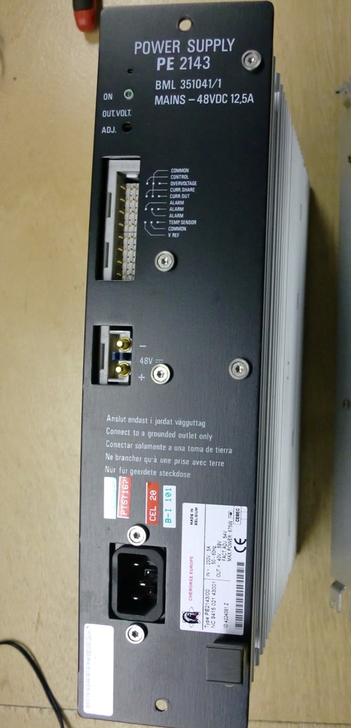 Ericsson MD110 power sypply PE 2143