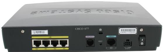 Cisco 877 Integrated Services Router