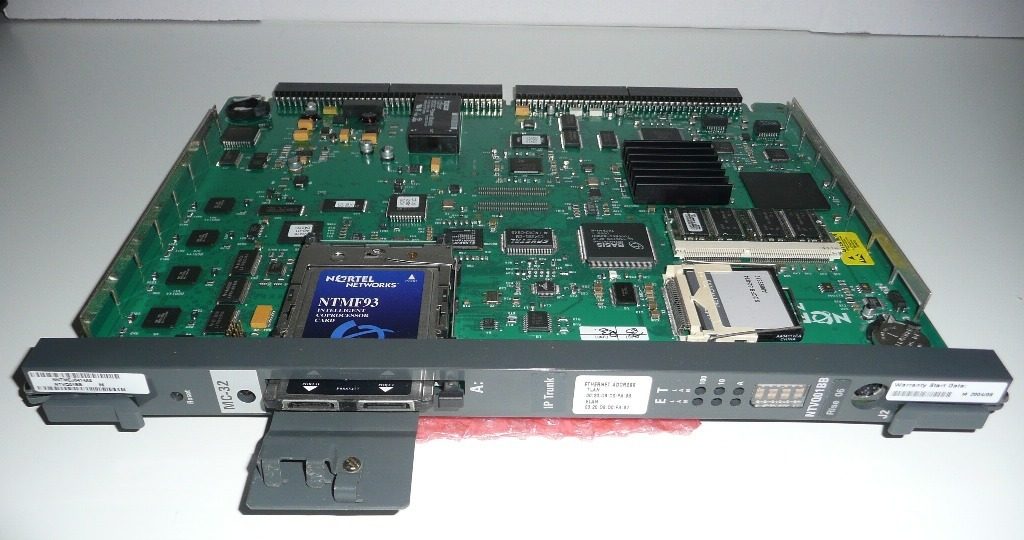 Nortel option 11MC-32 Card NTVQ01BB IP TRUNK REL 06