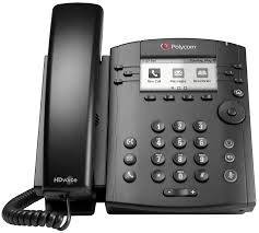 Polycom VVX 300 Business Desktop PHONE sip VoIP refb