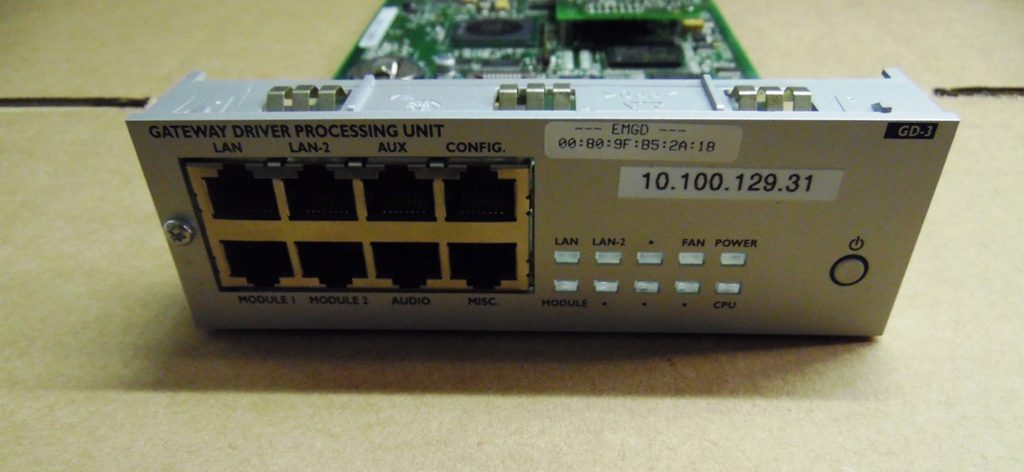 Alcatel-Lucent GD-3 GATEWAY DRIVER BOARD 3EH73084AE