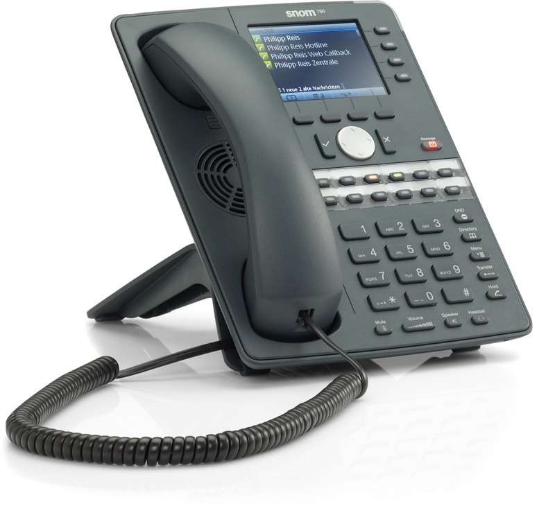 SNOM 760 UC Edition Business IP Telefoon 12 sip lijnen